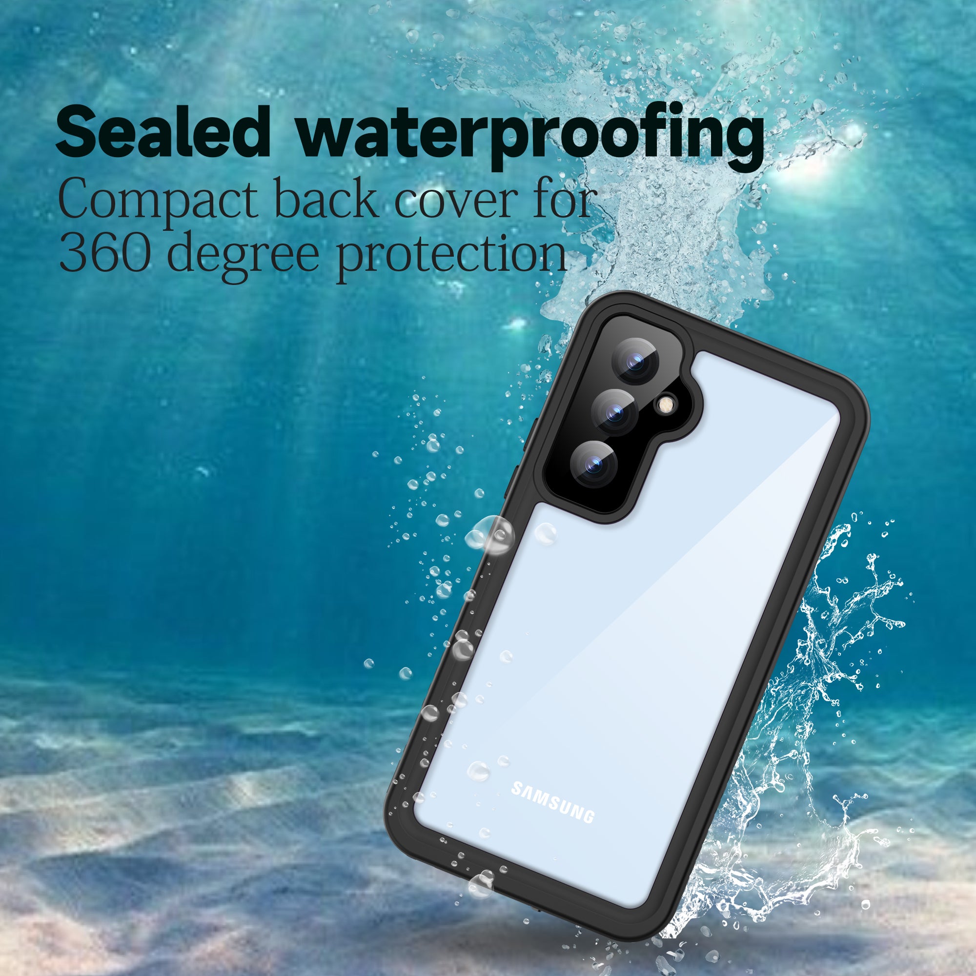 For Samsung Galaxy A54 5G FS Series IP68 Waterproof Case Diving Swimming Anti-drop Clear Phone Shell For Samsung Galaxy A54 5G FS Series IP68 Waterproof Case Diving Swimming Anti-drop Clear Phone Shell